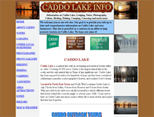 Tablet Screenshot of caddolake.info